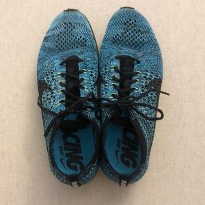 Nike Flyknit Racers Blue Lagoon